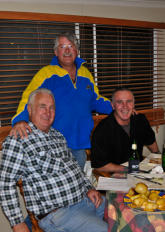 Paul with best mate Ross & David Files at Broken Hill